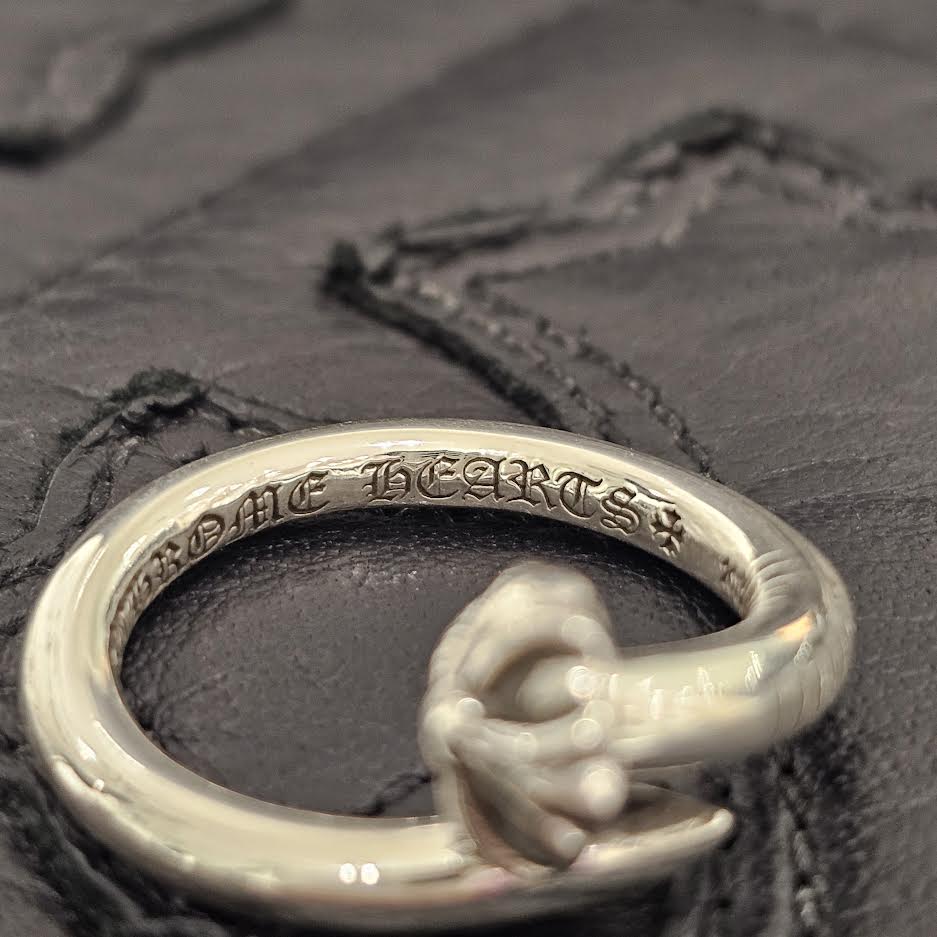 CHROME HEARTS Nail Cross Ball Ring Size 13号 クロムハーツ ネイル クロスボール リング サイズ13号
