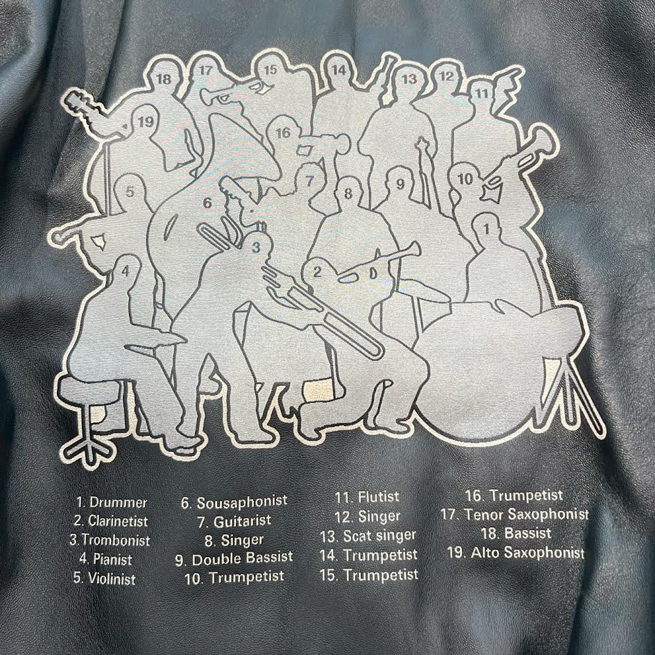 LOUIS VUITTON 2023SS Musical Versity Blouson Jacket 1AAUYY Size 46 ルイヴィトン ミュージカル ヴァーシティ ブルゾンジャケット サイズ46