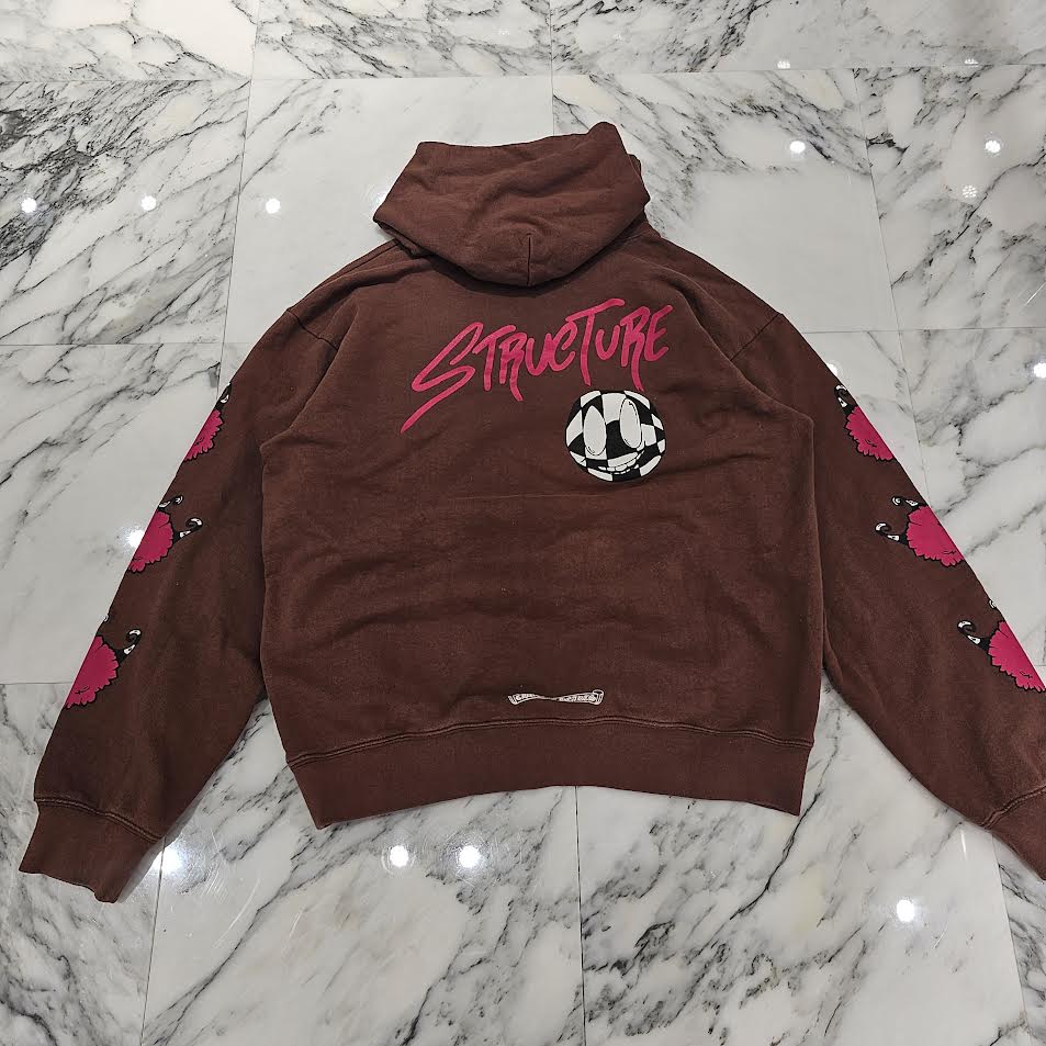 CHROME HEARTS × MATTY BOY PPO STRUCTURE Pullover Hoodie Size XL クロムハーツ × マッティボーイ PPO ストラクチャー プルオーバーフーディ サイズXL