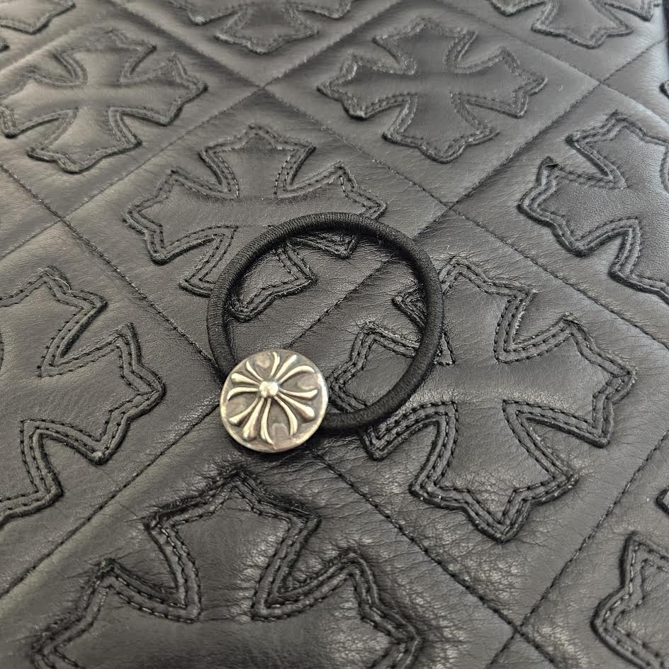 CHROME HEARTS CROSS BALL HAIR BAND クロムハーツ クロスボール ヘアバンド