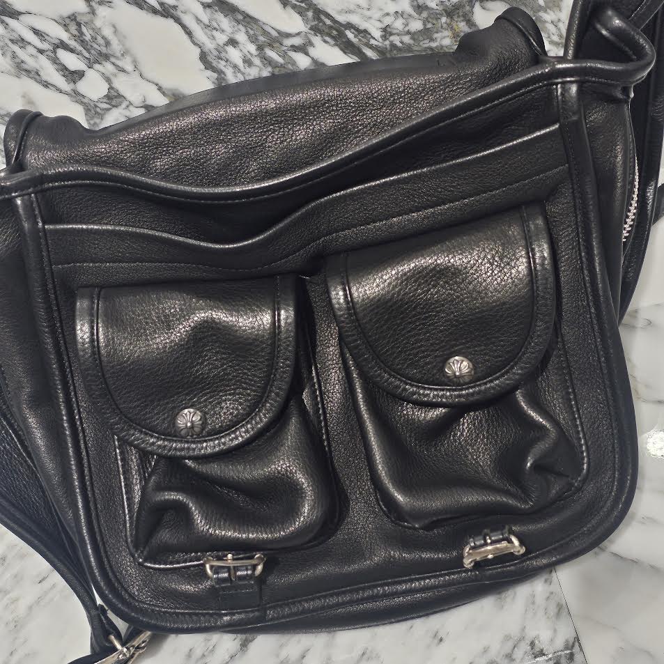 CHROME HEARTS Gunslinger Small Leather Shoulder Bag クロムハーツ ガンスリンガー スモールレザー ショルダーバッグ