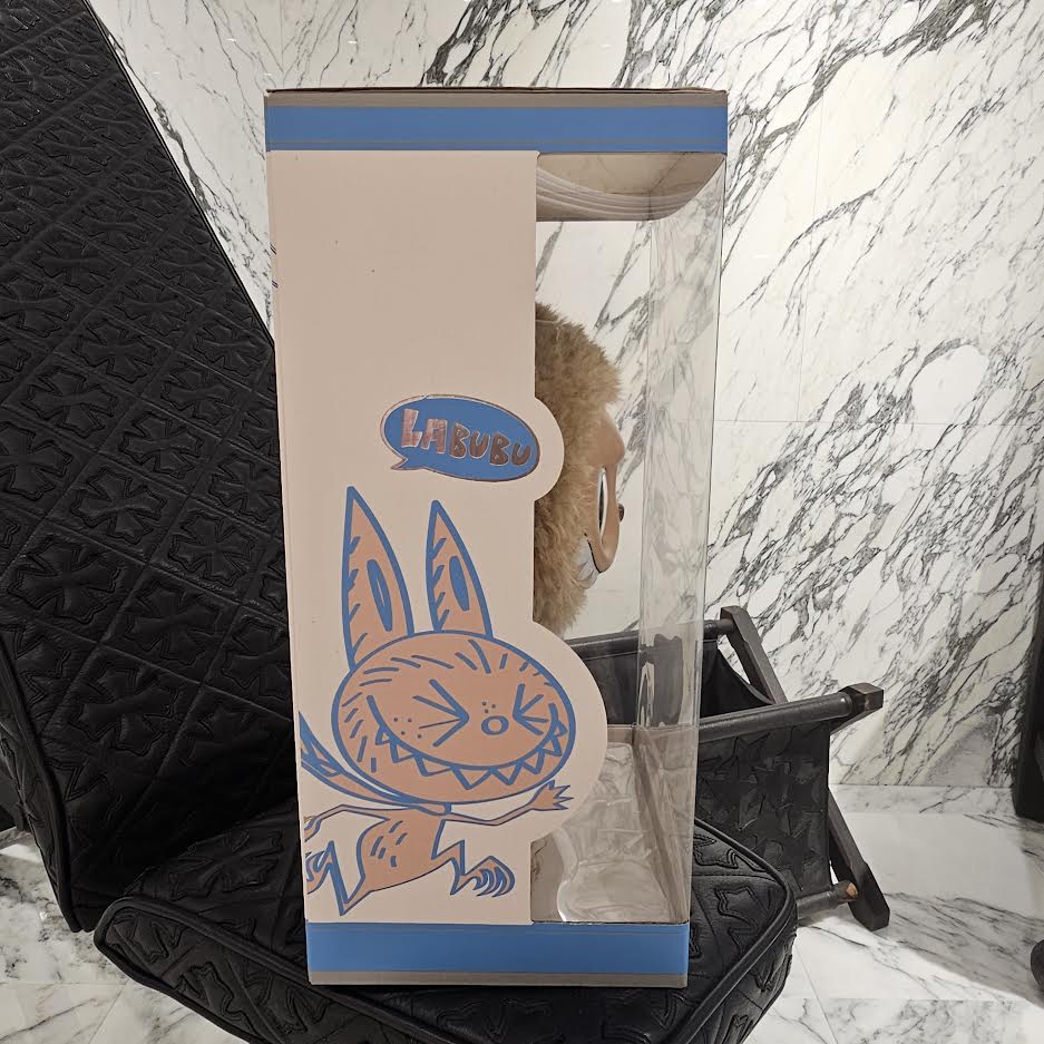 POP MART The Monsters "Time To Chill Plush Toy" LABUBU ポップマート ザ・モンスターズ "タイムトゥチルプッシュトイ" ラブブ ぬいぐるみ