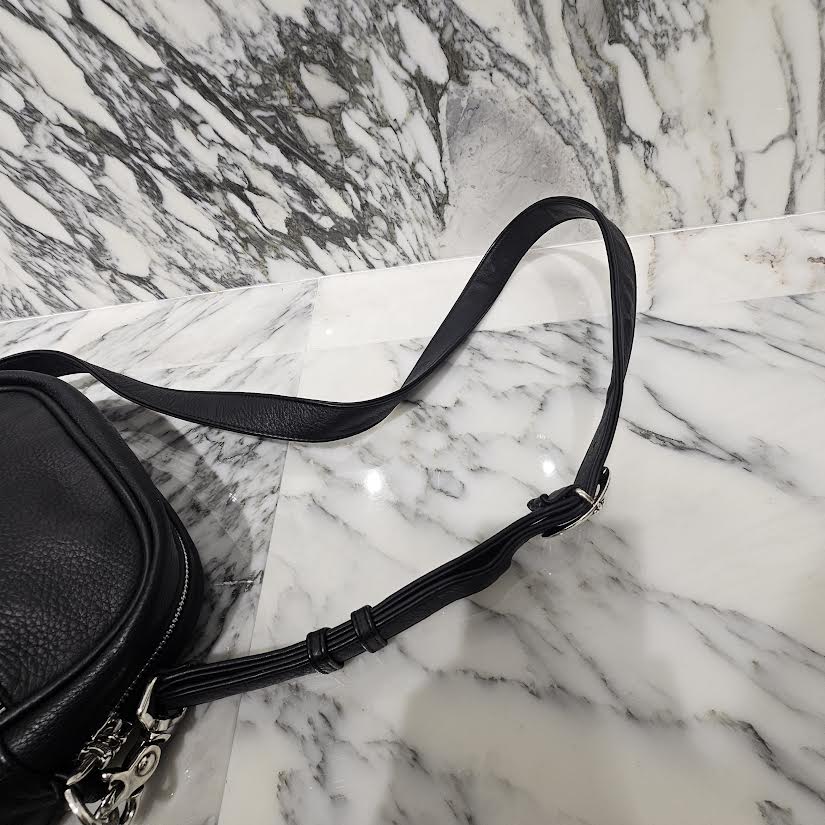 CHROME HEARTS TAKA BAG Leather Shoulder Bag クロムハーツ タカバッグ レザーショルダーバッグ