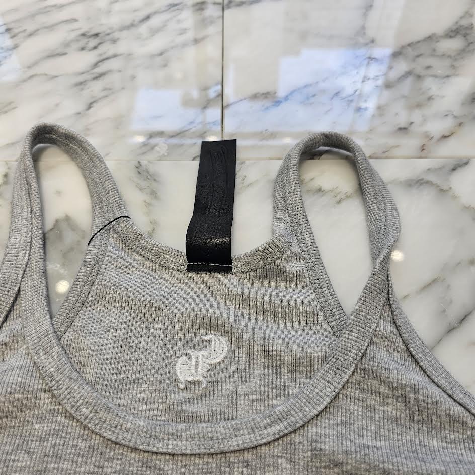 CHROME HEARTS Y NOT CH Plus Logo Embroidery Rayon Camisole Size S クロムハーツ ワイノット CHプラス ロゴ刺繍 レーヨン キャミソール サイズS