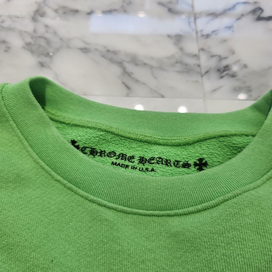 CHROME HEARTS × MATTY BOY 2021AW PPO Sex Records Crew Neck Sweat Shirt Size L クロムハーツ × マッティボーイ PPO セックスレコード クルーネック スウェットシャツ サイズL