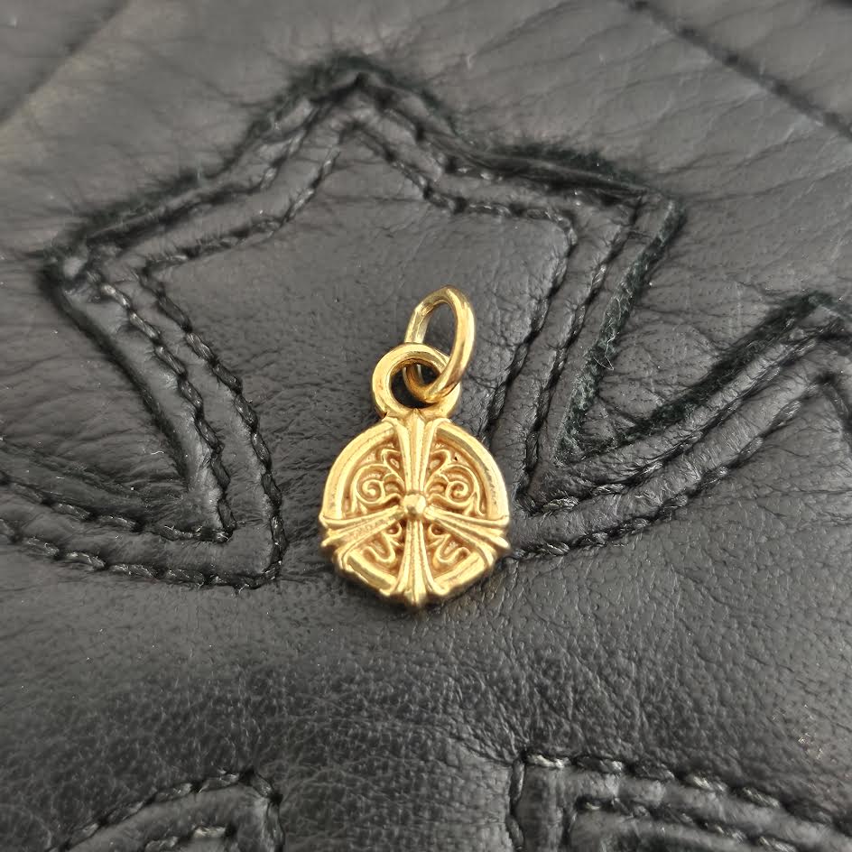CHROME HEARTS 22K PEACE SIGN Pendant Top クロムハーツ 22K ピースサイン ペンダントトップ
