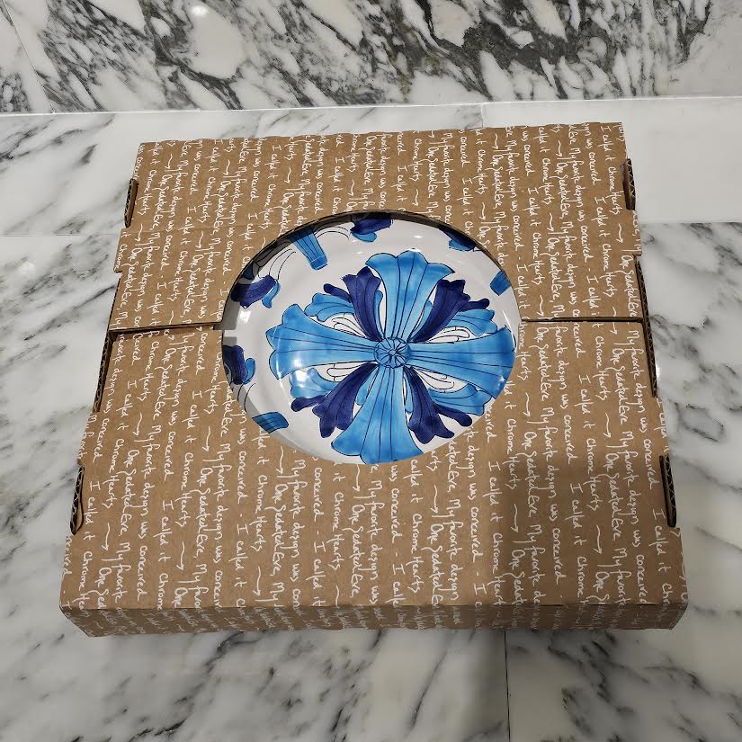 CHROME HEARTS CH CROSS DINER PLATE MEDIUM クロムハーツ CHクロス ダイナープレート ミディアム