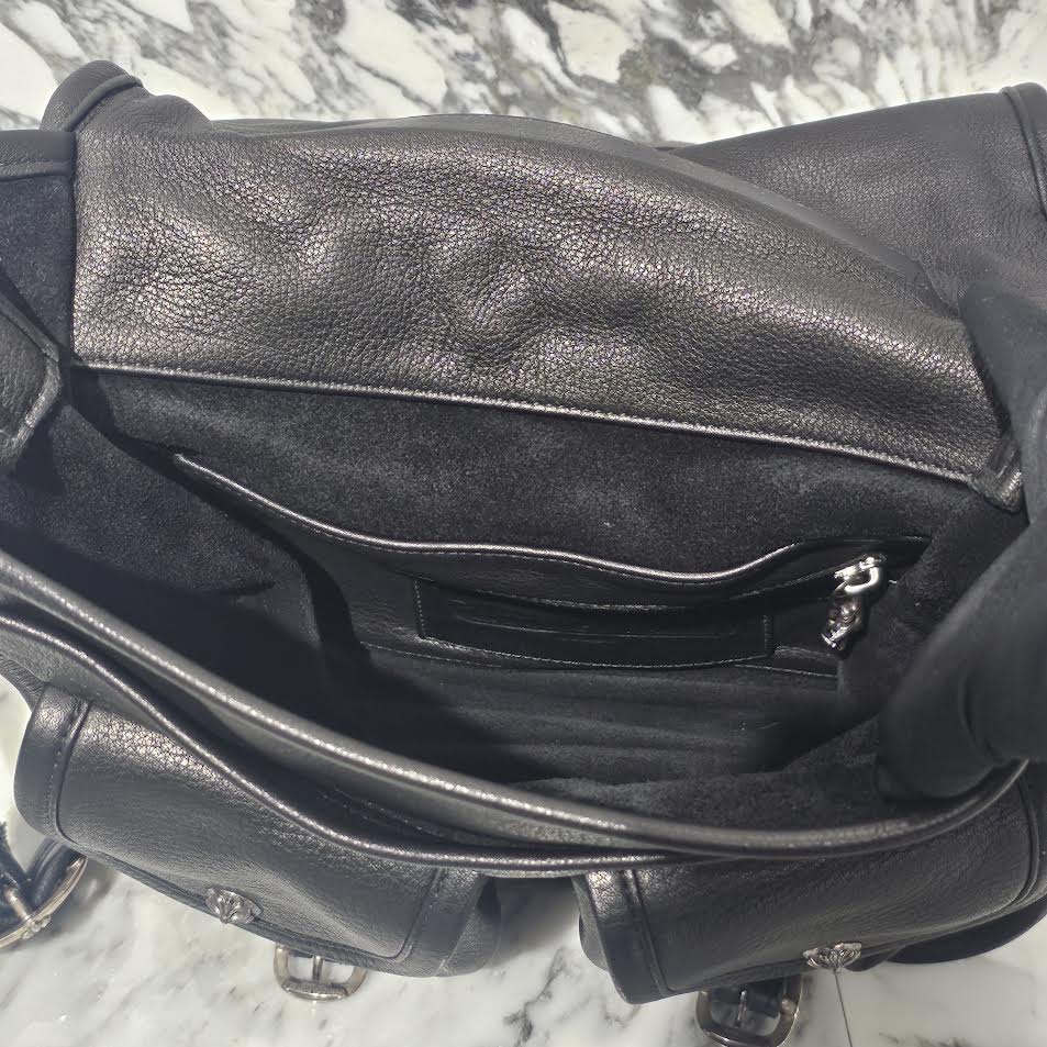CHROME HEARTS Gunslinger Small Leather Shoulder Bag クロムハーツ ガンスリンガー スモールレザー ショルダーバッグ