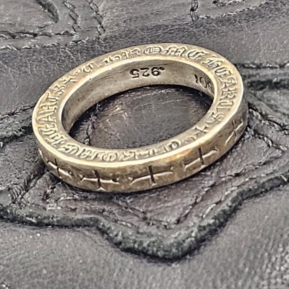 CHROME HEARTS "FUCK YOU" Spacer Ring Size 6号 クロムハ―ツ "ファックユー" スペーサーリング サイズ6号