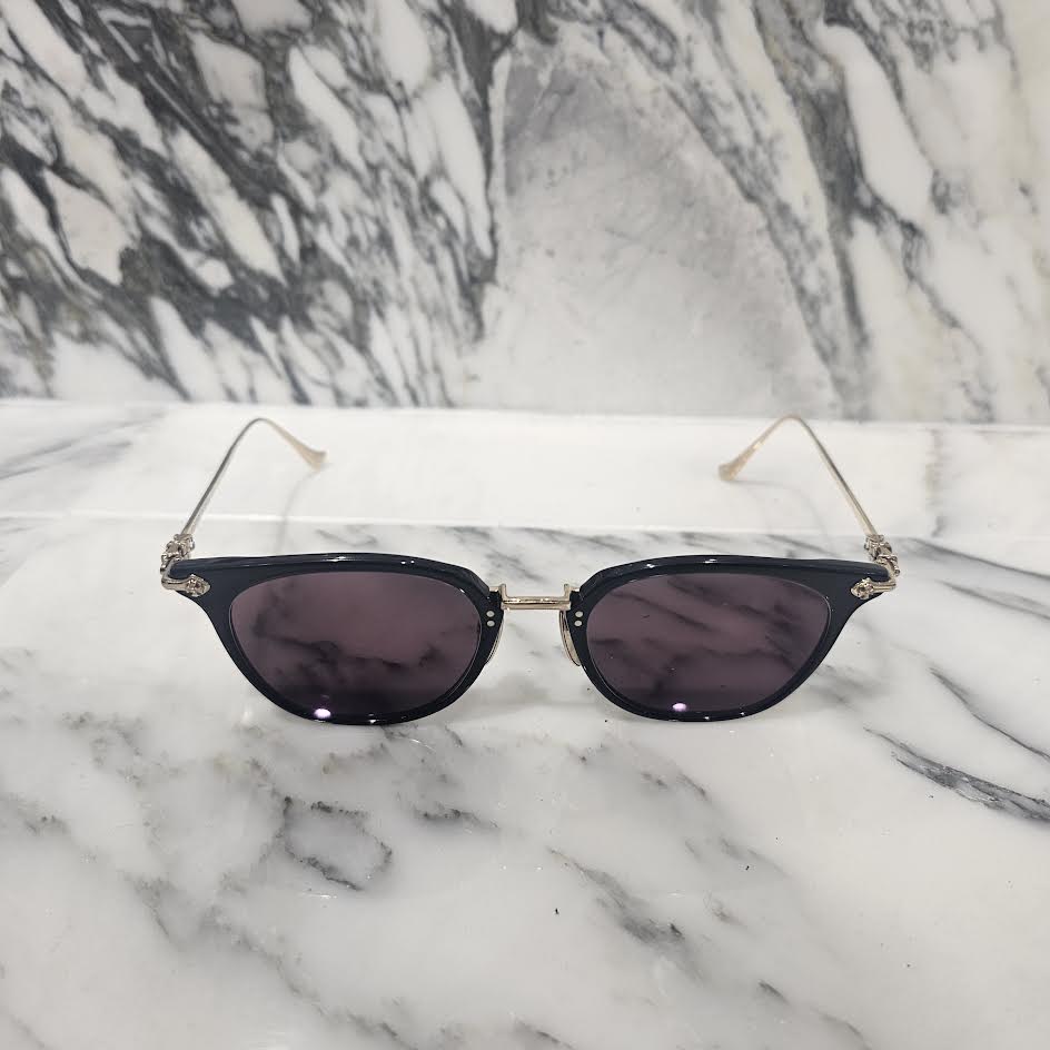 CHROME HEARTS SHAGASS Sunglasses "BLK/DARK BROWN/GOLD" クロムハーツ シャガース サングラス "ブラック/ダークブラウン/ゴールド"