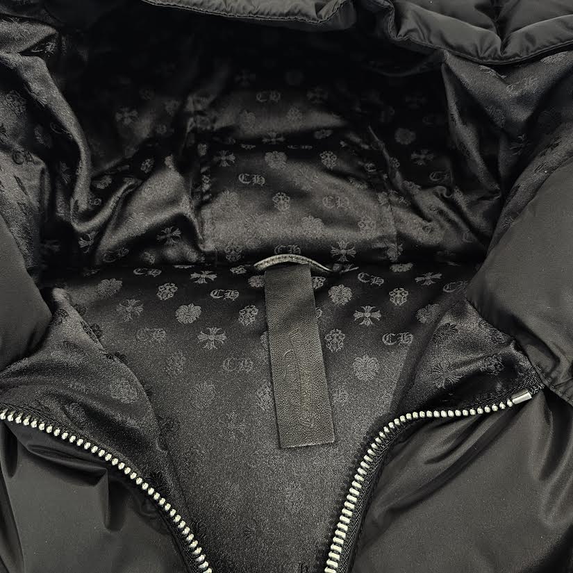 CHROME HEARTS CHUNK HALF DAGGER ZIP DOWN JACKET Size M クロムハーツ チャンクハーフ ダガージップ ダウンジャケット サイズM