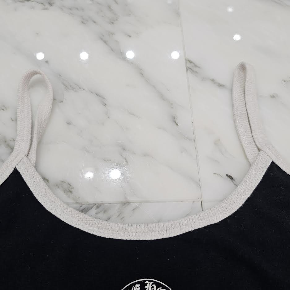 CHROME HEARTS Horseshoe Short Camisole Top Size S クロムハーツ ホースシュー ショート キャミソールトップ サイズS