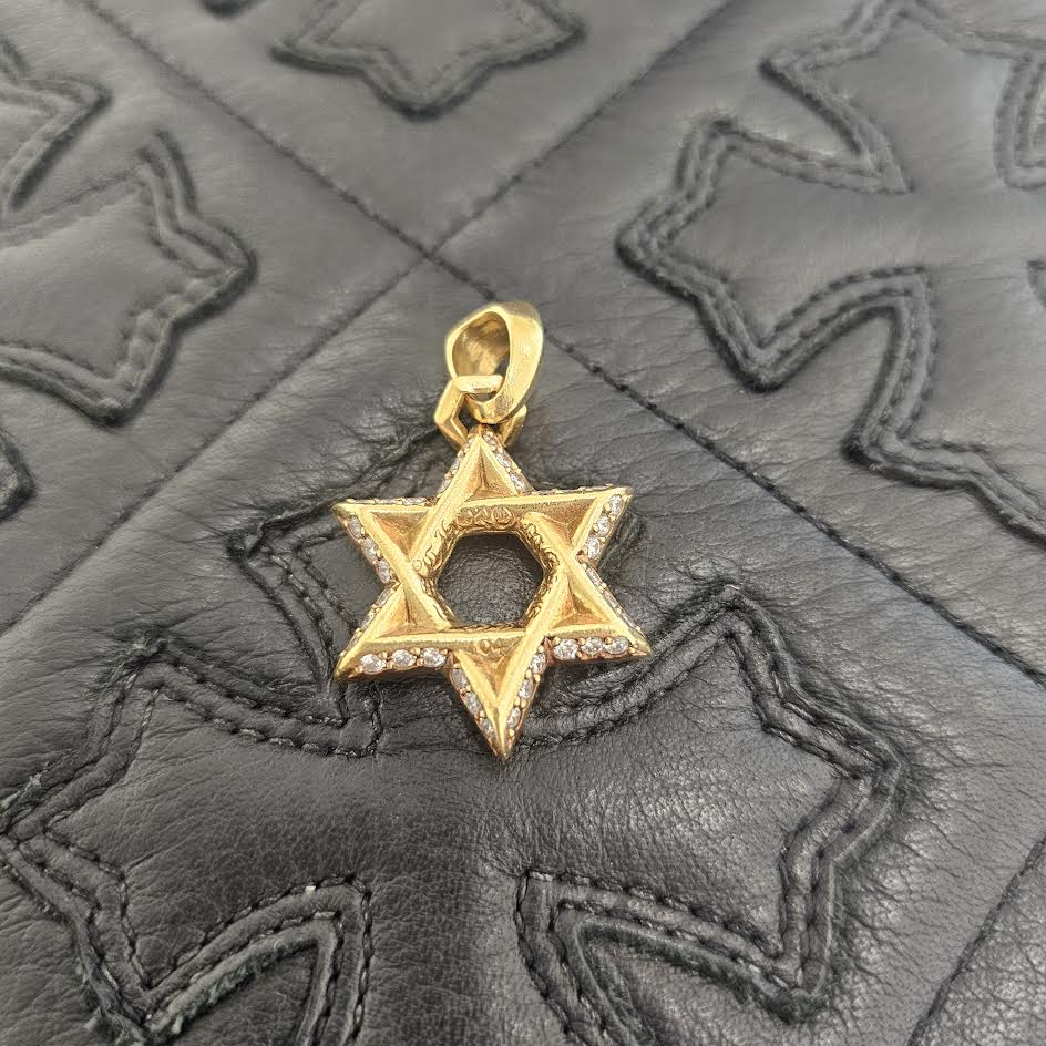 クロムハーツCHROME HEARTS□STAR OFDAVIDスターオブダビデ クロム