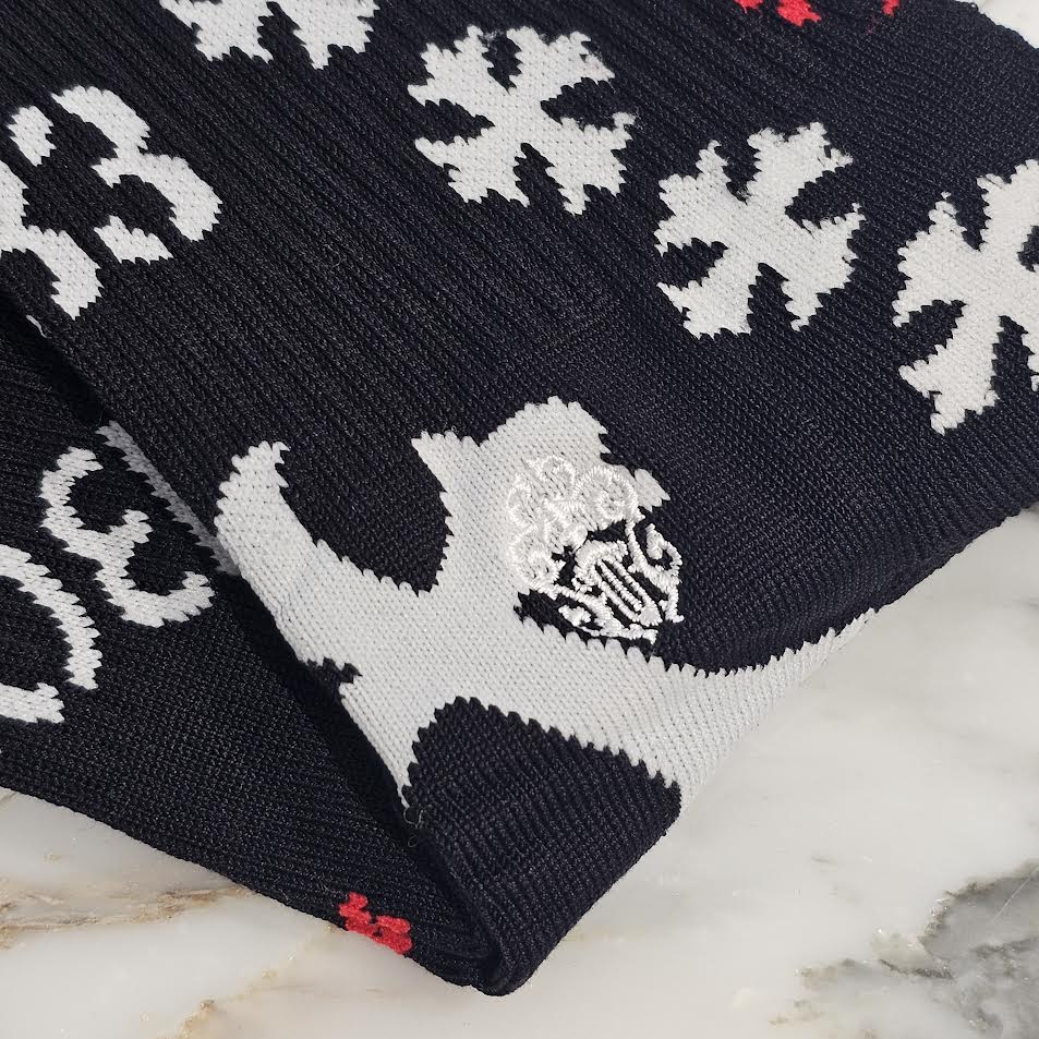 CHROME HEARTS Stencil Multi Logo Socks x3 Size JP（27-30）クロムハーツ ステンシル マルチロゴ ソックス 靴下 サイズ 日本サイズ（27-30）