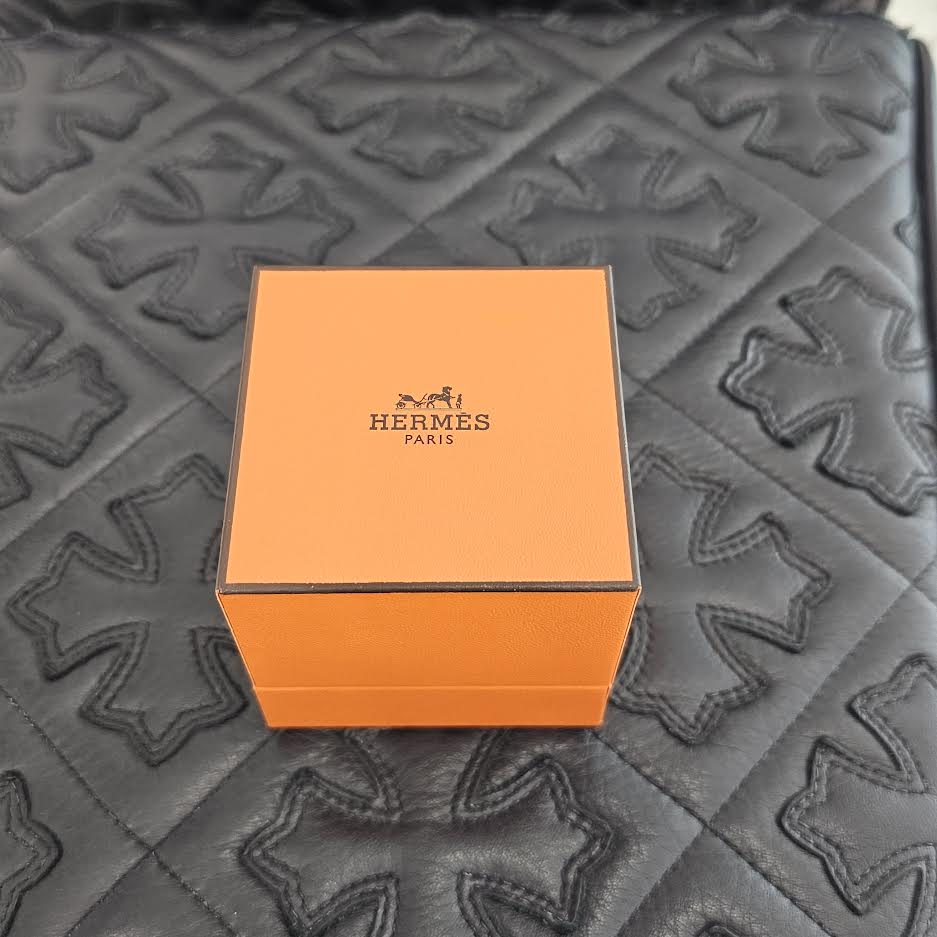 HERMES Croisette GM Ring Ag 925 24O199101 Size 12号 エルメス クロワゼット GM リング Ag925 サイズ12号　