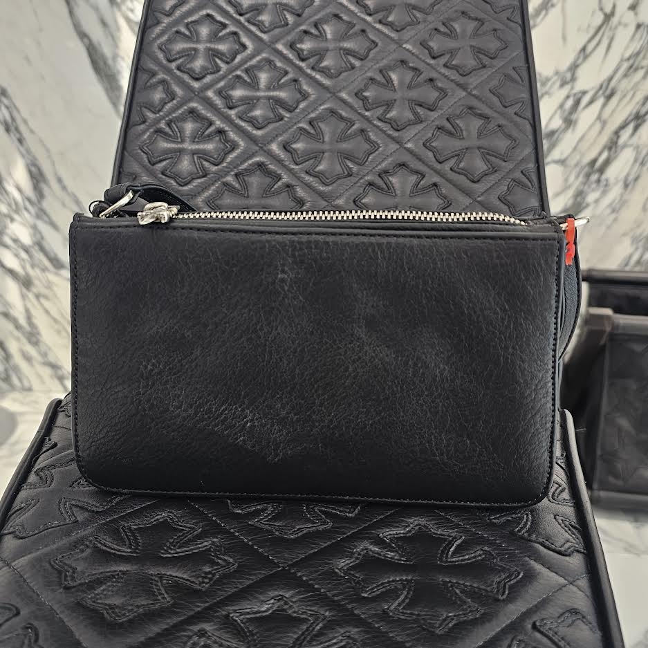 CHROME HEARTS The Night Leather Hand Bag クロムハーツ ザ・ナイト レザー ハンドバッグ