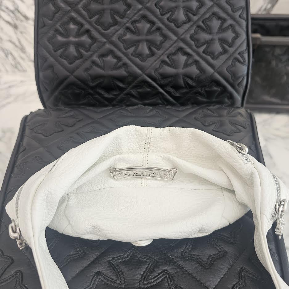 CHROME HEARTS SNAT PACK Mini Leather Waist Bag クロムハーツ ス