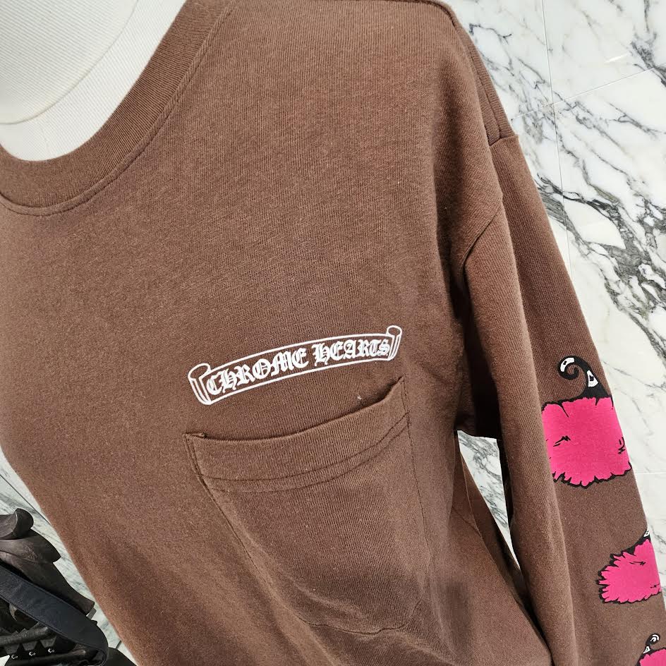 CHROME HEARTS × MATTY BOY PPO STRUCTURE Long Sleeve Tee Size S クロムハーツ × マッティボーイ PPO ストラクチャー ロングスリーブ Tシャツ サイズS