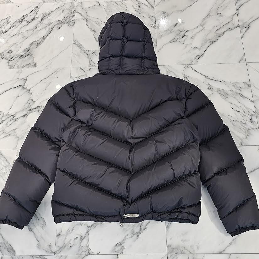CHROME HEARTS CHUNK HALF DAGGER ZIP DOWN JACKET Size M クロム