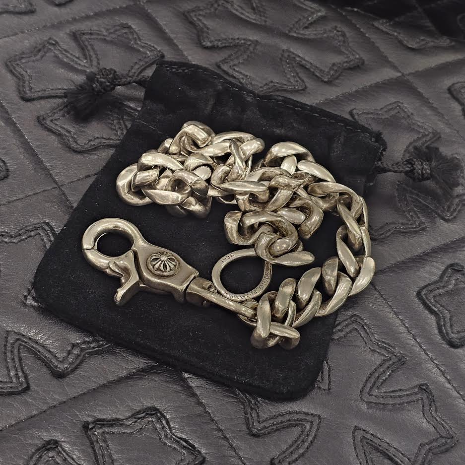 CHROME HEARTS 1CLIP CLASSIC Short WALLET CHAIN クロムハーツ 1クリップ クラシック ショート ウォレットチェーン シルバー925