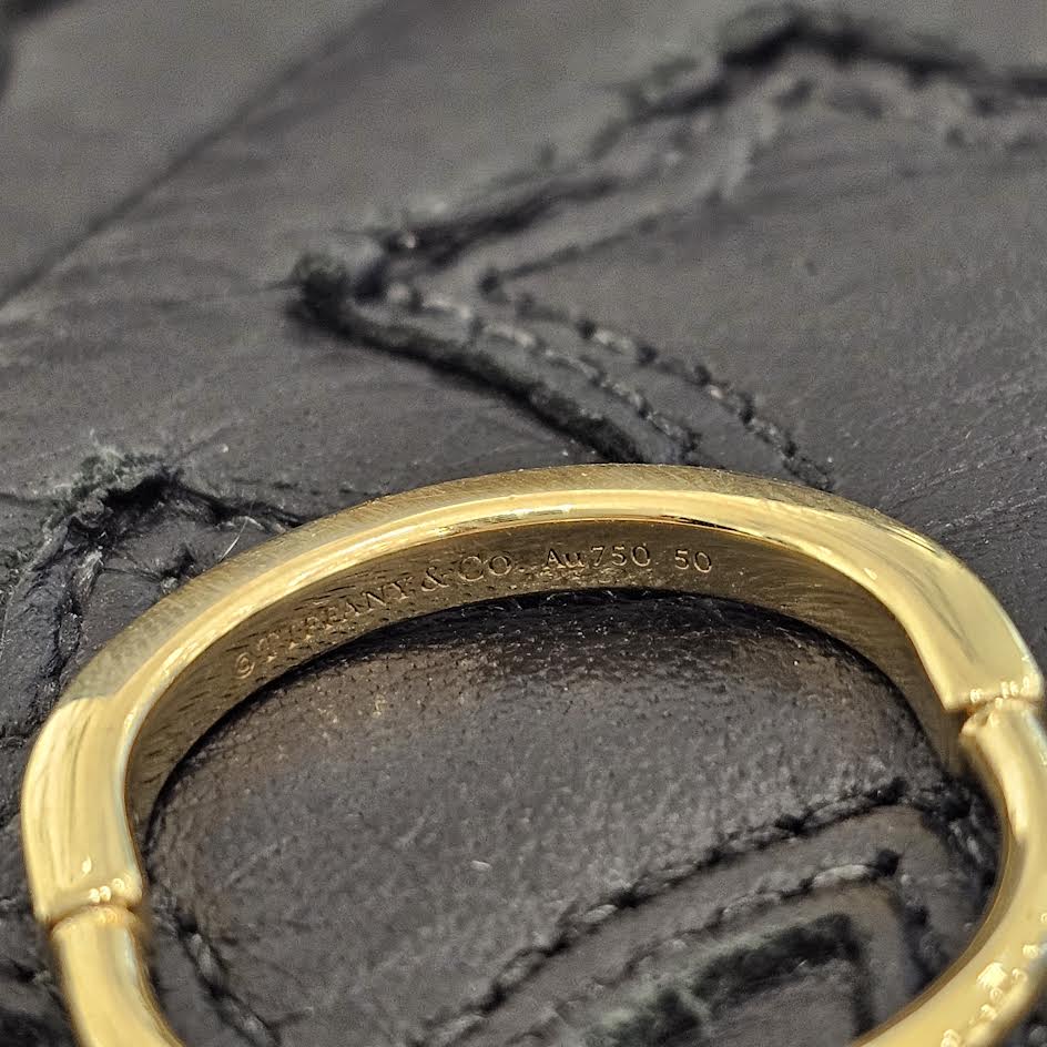Tiffany＆Co. 18K YG Rock Ring 72346718 Size 26号 ティファニー 18K イエローゴールド ロックリング サイズ26号