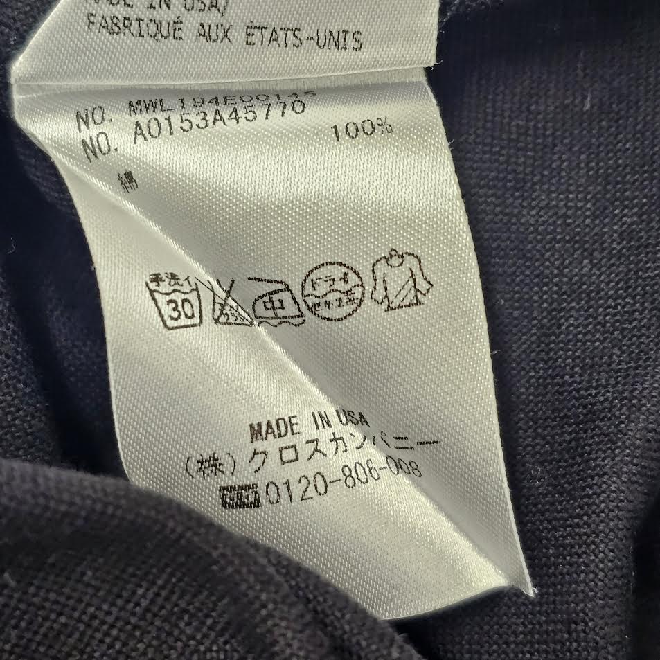 THOM BROWNE 2023AW Sleeve Embroidery Oversized Cotton Shirt MWL194E00145 Size 0 トムブラウン 肩ロゴ刺繍 オーバーサイズ コットンシャツ サイズ0