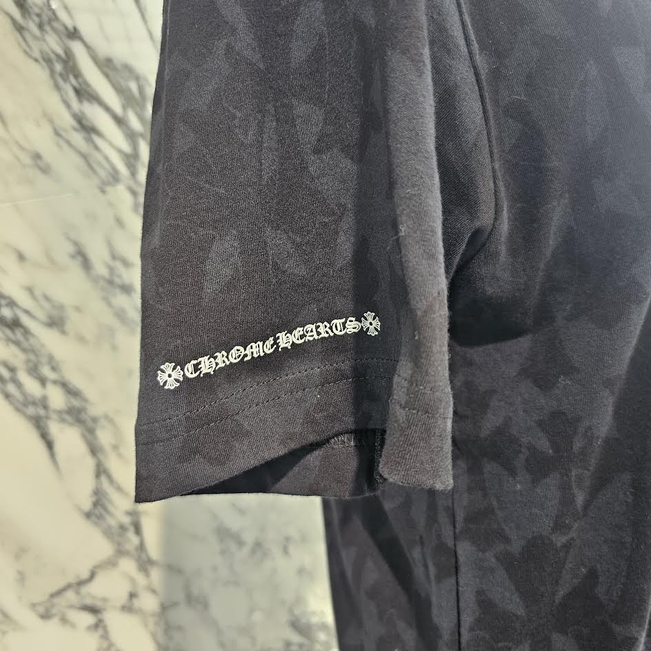 CHROME HEARTS 2024SS Graveyard Cemetery Cross Tee Size S クロムハーツ グレイブヤードセメタリークロス Tシャツ サイズS