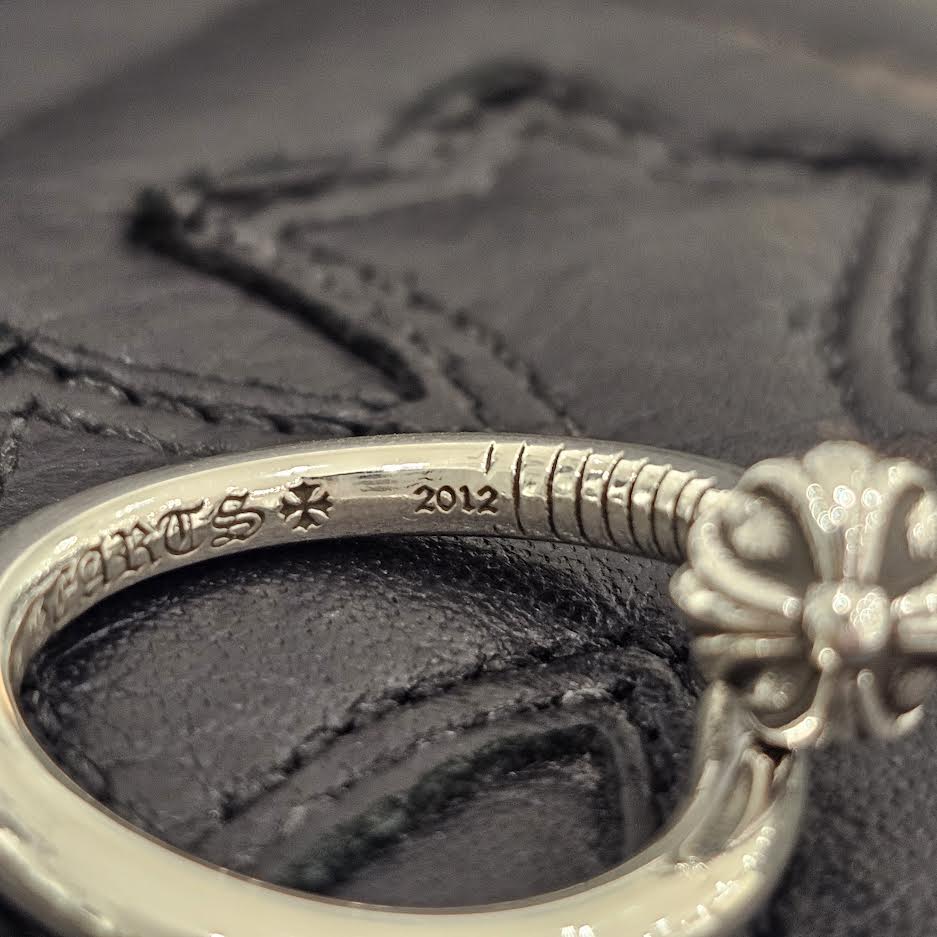 CHROME HEARTS Nail Cross Ball Ring Size 13号 クロムハーツ ネイル