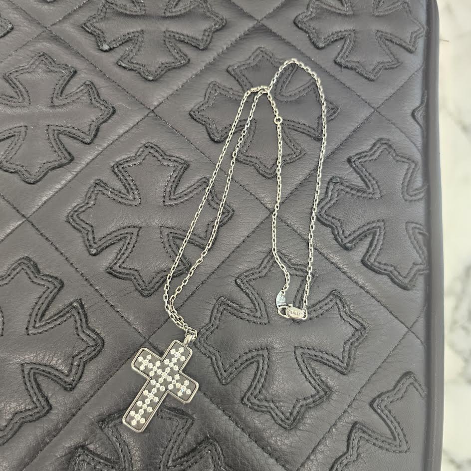 DAMIANI YOSHIDA Belle Epoque Diamond Cross Necklace ダミアーニ ヨシダ ベルエポック ダイヤモンド クロス ネックレス