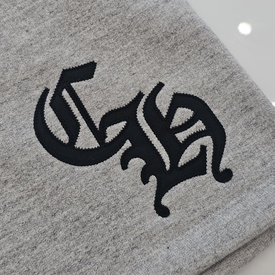 CHROME HEARTS 2025SS Y NOT CH Applique Embroidery Sweat Half Pants Size XL クロムハーツ ワイノット CHアップリケ刺繡 スウェットハーフパンツ サイズXL