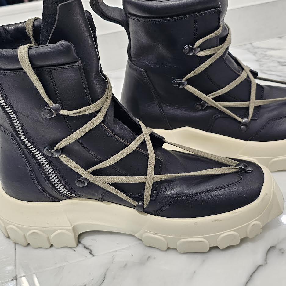 Rick Owens 2018SS DRKSHDW Lace Up Hiking Boots RR18S5810