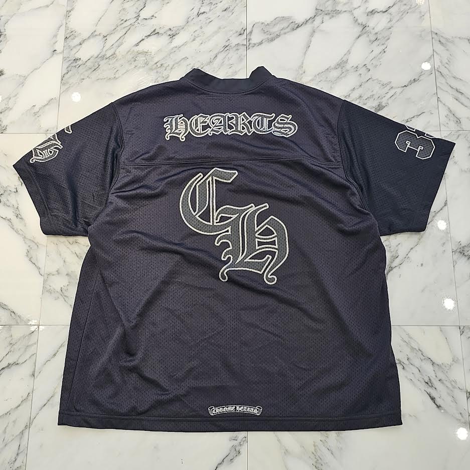 CHROME HEARTS Mesh Warm Up Jersey Size M クロムハーツ メッシュウォームアップジャージー サイズM
