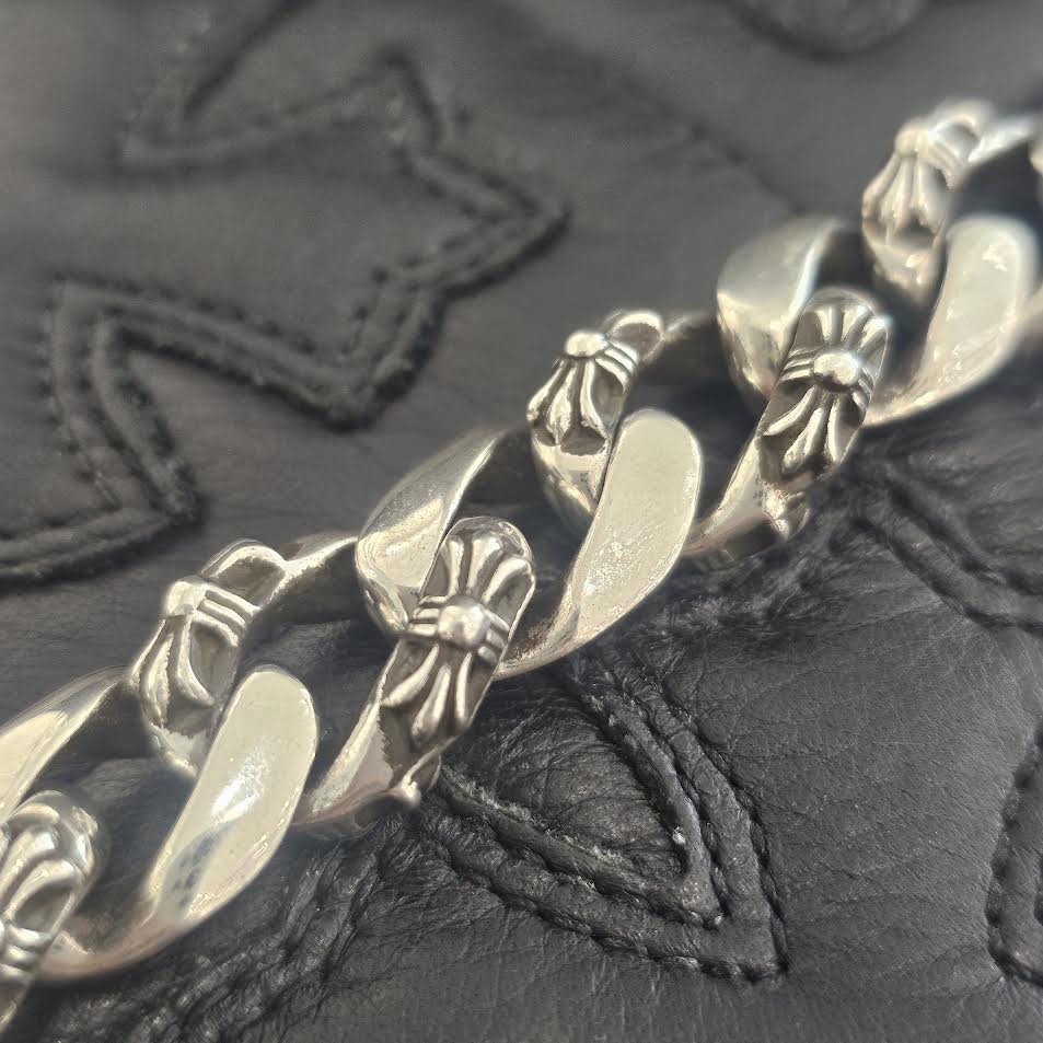 CHROME HEARTS CH Plus Fancy Chain Bracelet 15 LINK クロムハ―ツ CHプラス ファンシーチェーン ブレスレット 15LINK