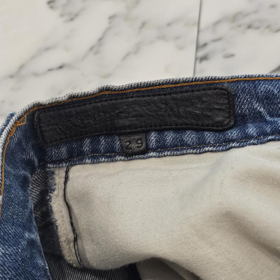 CHROME HEARTS × Levi's Body VNTG Cross Leather Patch Jeans Size 29 クロムハーツ × リーバイスボディ ヴィンテージ クロスレザーパッチ ジーンズ デニムパンツ サイズ29