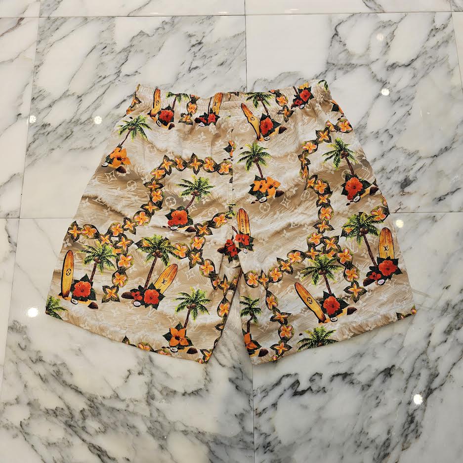 LOUIS VUITTON 2024AW Monogram Nylon Shorts 1AFRNN Size S ルイヴィトン モノグラム ナイロン ショーツ サイズS