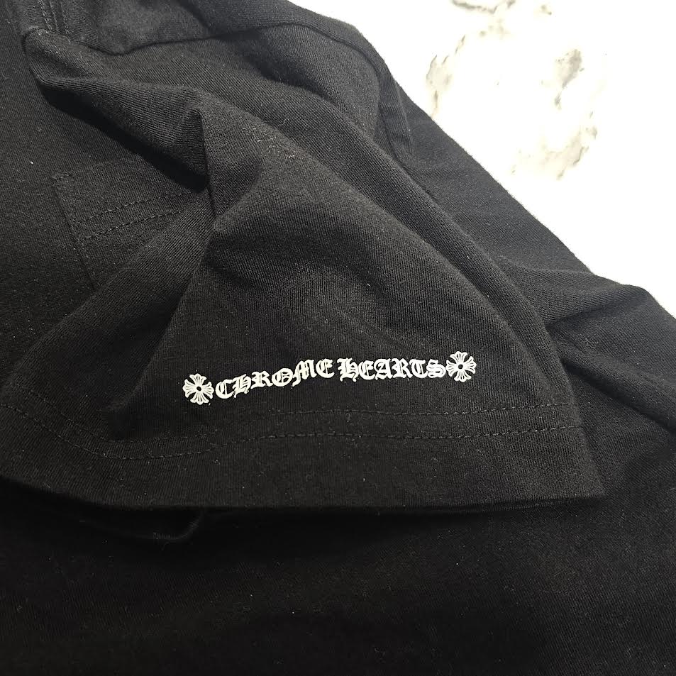 CHROME HEARTS Neck Logo Tee Size M クロムハーツ ネックロゴ Tシャツ サイズM