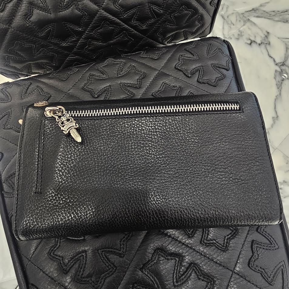 CHROME HEARTS Wave Cross Ball Wallet クロムハーツ ウェーブ クロスボール ウォレット
