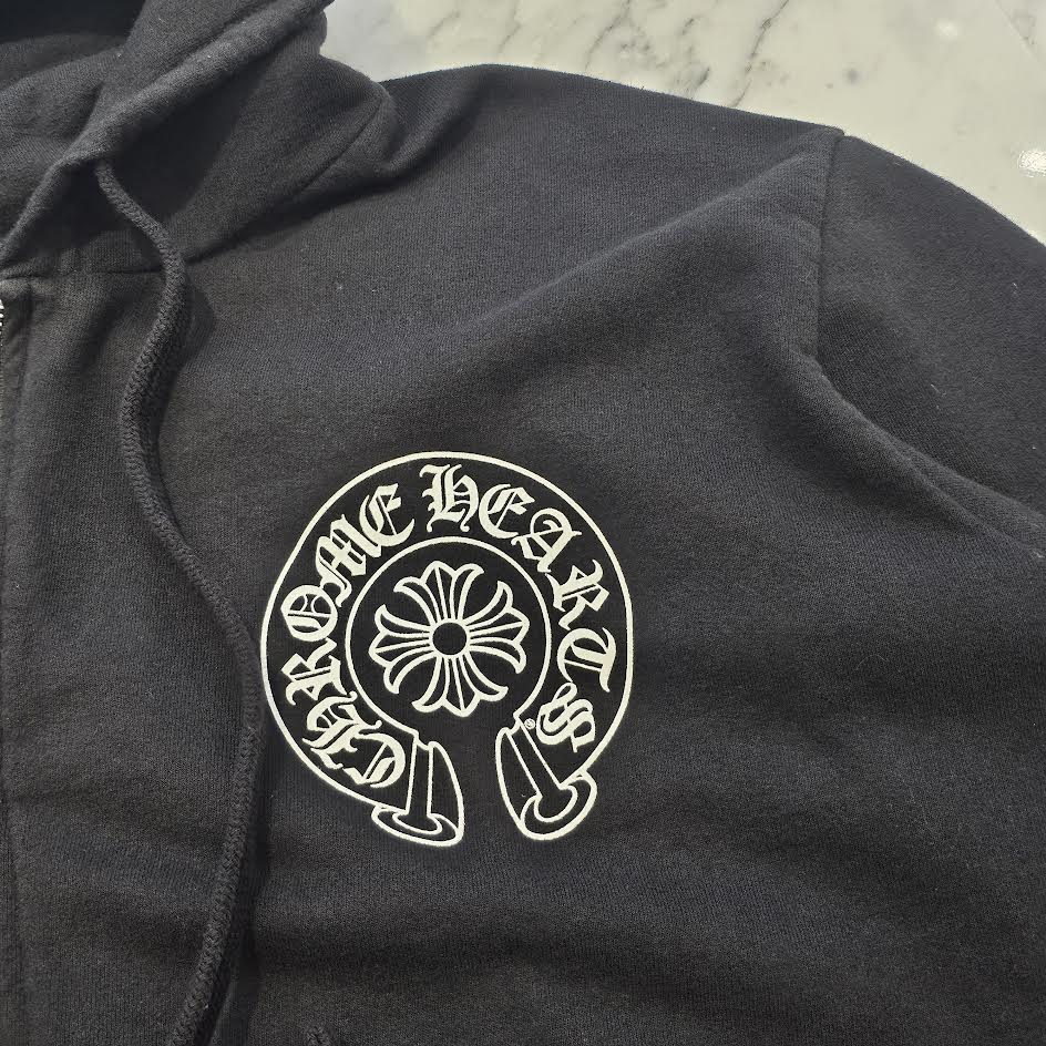 CHROME HEARTS LANZHOU Limited Horseshoe Zip Up Hoodie Size S クロムハーツ 蘭州限定 ホースシュー ジップアップ フーディ サイズS