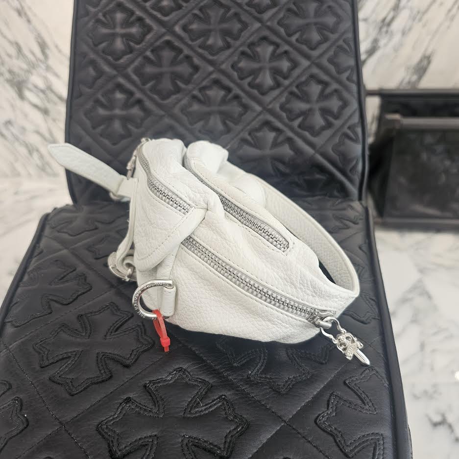 CHROME HEARTS SNAT PACK Mini Leather Waist Bag クロムハーツ スナットパック ミニ レザー ウェストバッグ