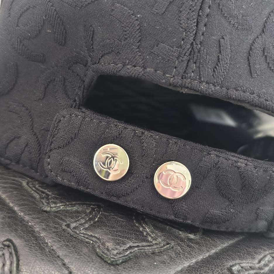 CHANEL 2025SS Coco Mark Embroidery Tweed Cap AAA954-B20209-U0211 Size ONE SIZE シャネル ココマーク刺繍 ツイードキャップ サイズONE SIZE