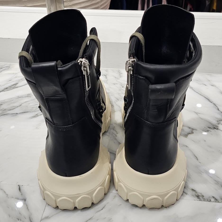 Rick Owens 2018SS DRKSHDW Lace Up Hiking Boots RR18S5810 2811627 Size 42（27cm）リックオウェンス ダークシャドウ レースアップ ハイキングブーツ サイズ42（27cm）
