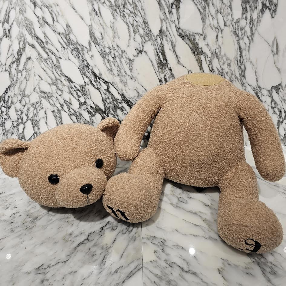 Palm Angels Logo Embroidery Kill Teddy Bear パームエンジェルス ロゴ刺繍 キル テディベアー