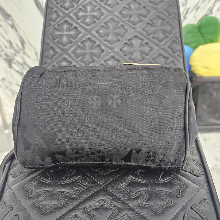 CHROME HEARTS MOCHITA Stencil Nylon Leather Hand Bag クロムハーツ MOCHITA ステンシル総柄 ナイロン レザー ハンドバッグ ショルダーバッグ