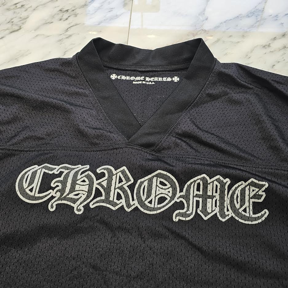 CHROME HEARTS Mesh Warm Up Jersey Size M クロムハーツ メッシュウォームアップジャージー サイズM