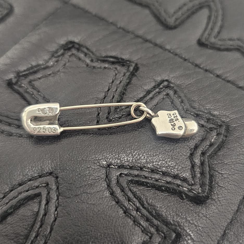 CHROME HEARTS × The Rolling Stones Safety Pin Lip & Tongue 1