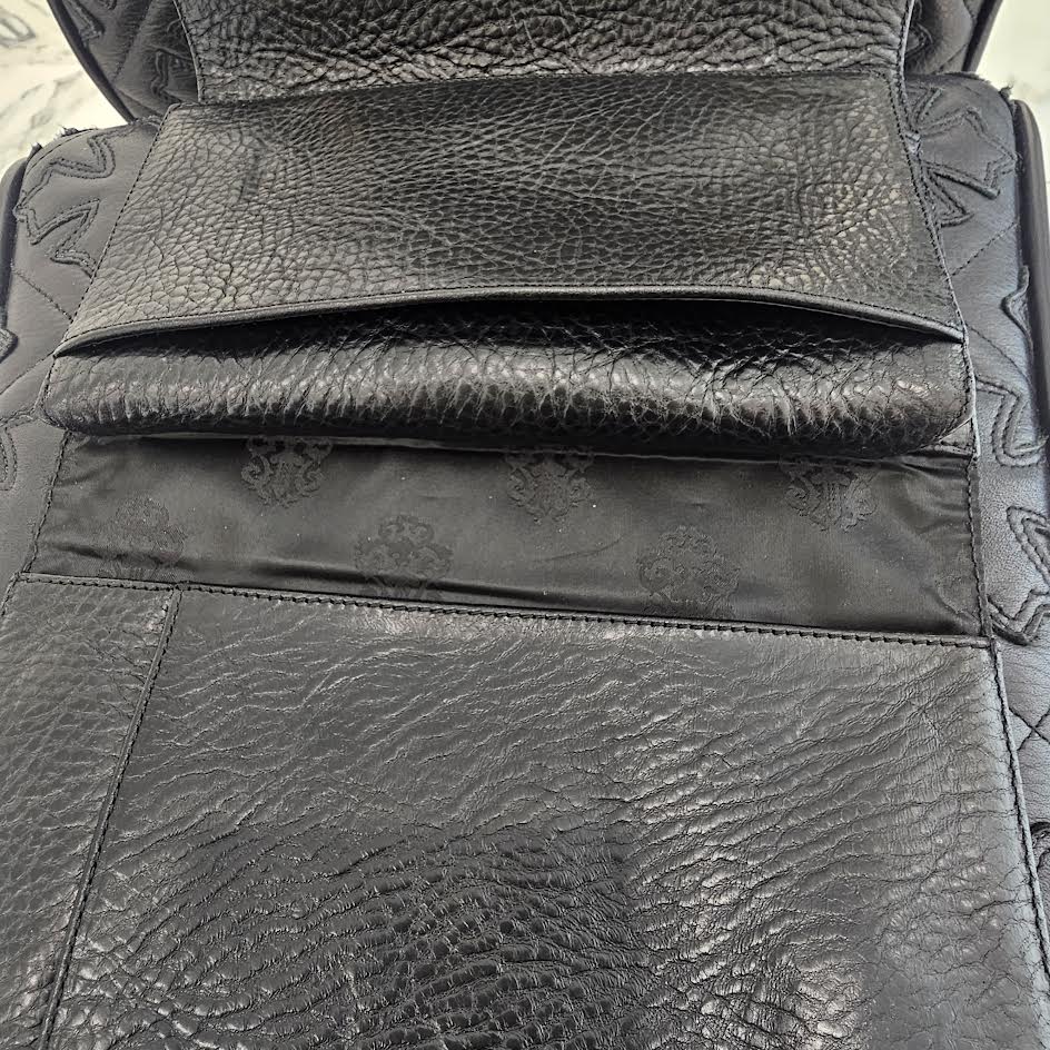 CHROME HEARTS 22K Wave Cross Ball Wallet クロムハーツ 22K ウェーブ クロスボール ウォレット