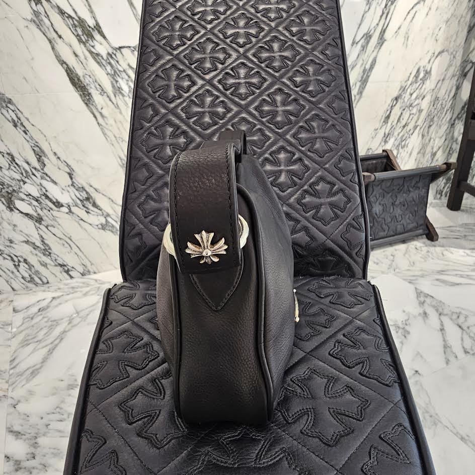 CHROME HEARTS CHICKEN NUGGET Small Leather Shoulder Bag クロムハーツ チキンナゲット スモールレザー ショルダーバッグ