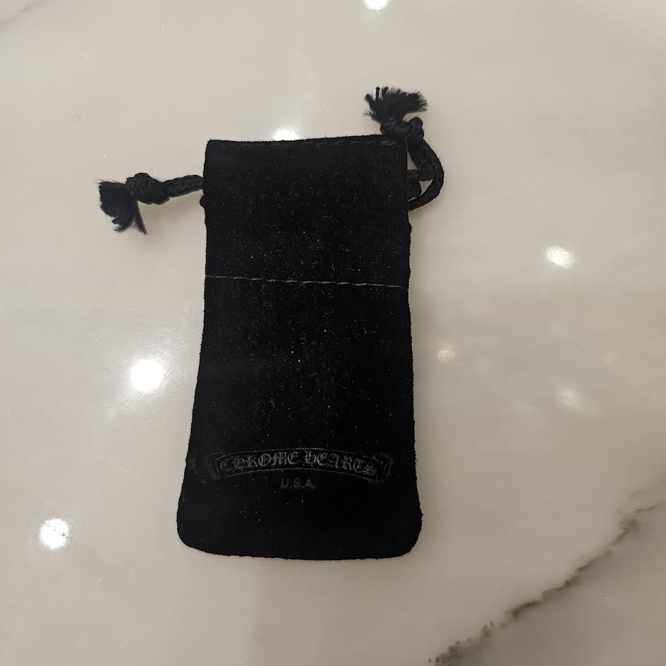 CHROME HEARTS 22K 3 Cemetery Cross Earring Pave Diamond クロムハーツ 22K 3セメタリークロス イヤリング パヴェダイヤモンド