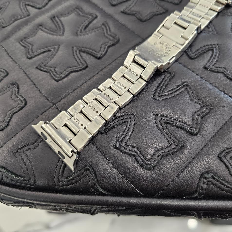 CHROME HEARTS FLAT APL 40MM CH PLS MEN Apple Watch Band クロムハーツ CHプラス 40MM アップルウォッチ バンド シルバー925