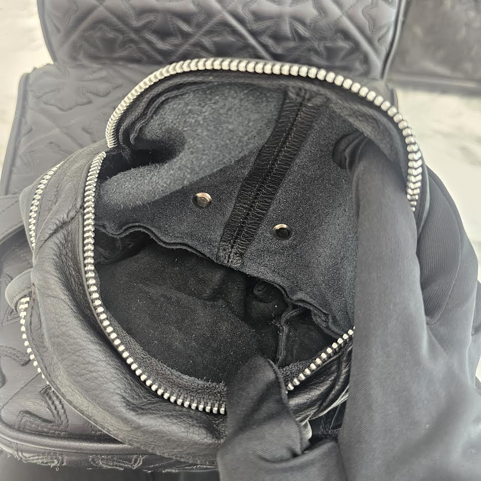 CHROME HEARTS SNAT PACK Mini Leather Waist Bag クロムハーツ スナットパック ミニ レザー ウェストバッグ